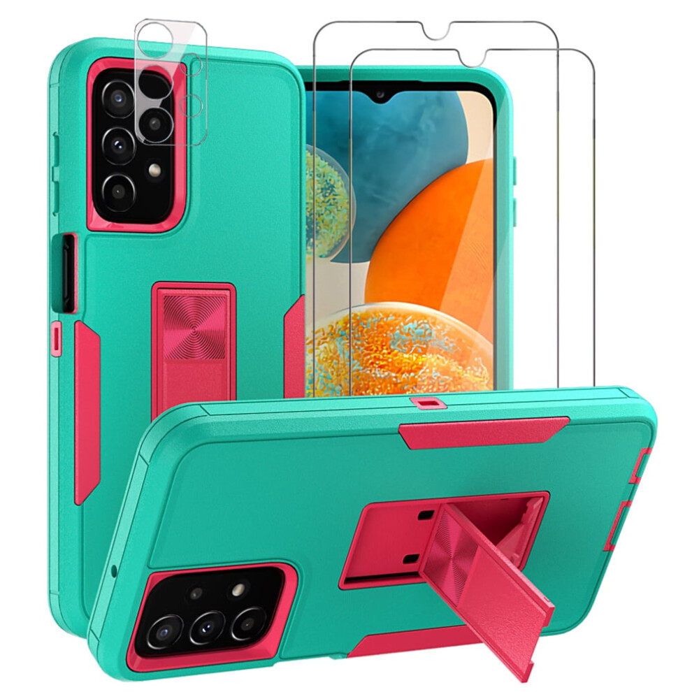Xhy Samsung A23 5G Case With Magnetic Stand & Screen 9450273259543