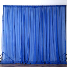 Perdele de fundal din voal transparent de 3 m x 3 m (2 buc.)