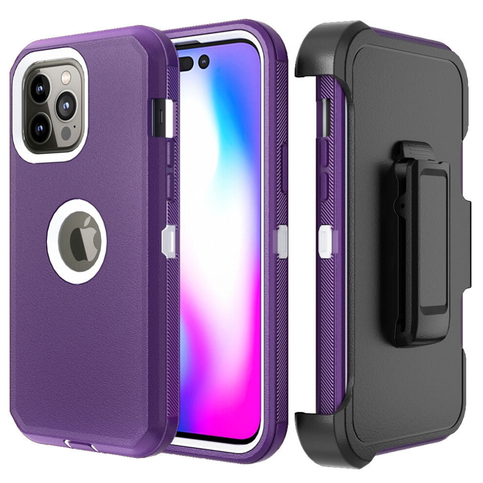 Iphone 14 Pro Case With Belt Clip Military-Grade Shockproof 9130661245371