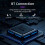 Lecteur MP5 Bluetooth 4,1 pouces pour voiture avec commandes au volant 1