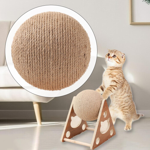 Cat scratching ball claw-resistant interactive toy 20 cm