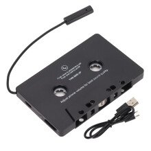 Kfz-Kassettenadapter mit USB-Ladefunktion