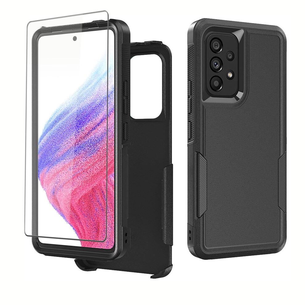 Xhy Moto G Play 2024 Case With Tempered Glass Protector 9450273256368