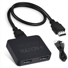4K HDMI-splitter 1 ind 2 ud 60Hz