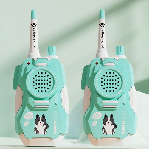 Παιδικά Walkie Talkie, 2 σετ, μπλε σχεδιασμός ρομπότ
