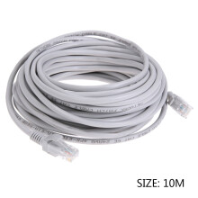Cabo Ethernet RJ45 de 100 Mbps, cabo LAN trançado plano