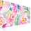 Blomstermatte til skrivebordet, 90 x 40 cm, stor spillmusematte 1