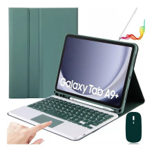 Capa com teclado e touchpad para Galaxy Tab A9+ de 11 polegadas