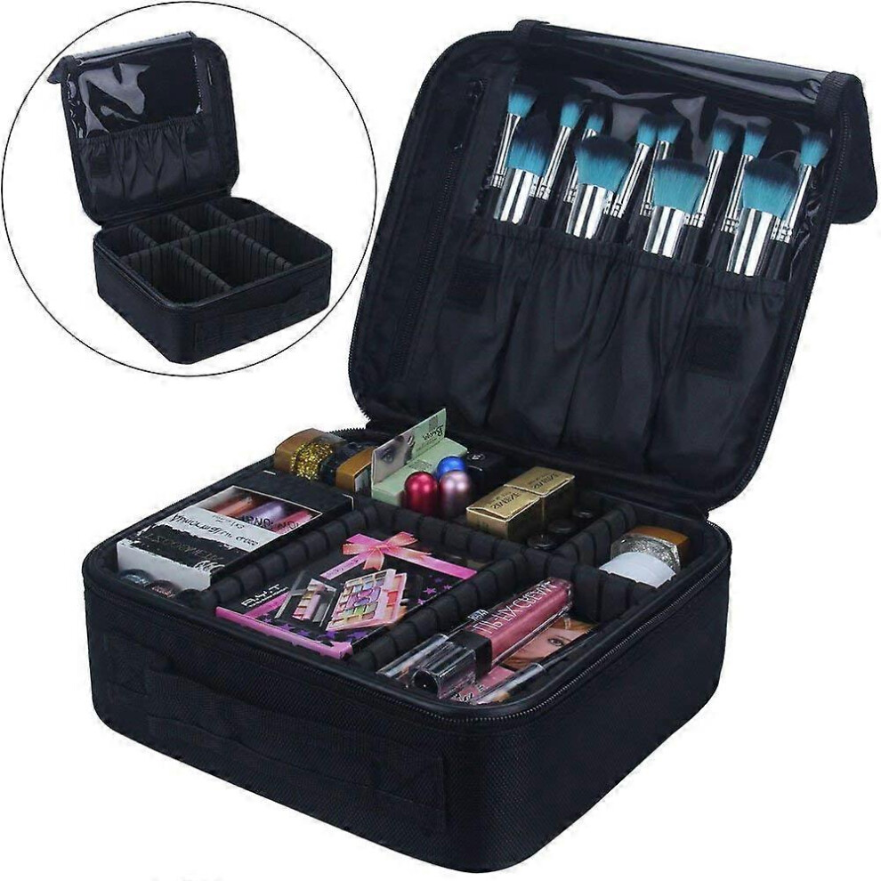 Travel Makeup Cosmetic Case Organizer