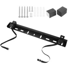 Wandhalterung für Fernseher (32–65 Zoll), L-förmig, ohne Bohren