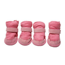 Botines de invierno para perros pequeños – Botas antideslizantes con forro polar para mascotas