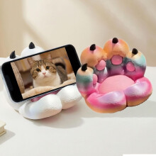 Supporto per telefono a forma di zampa di gatto – Regolabile a 360 per scrivania e auto