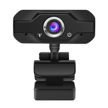 1080p USB-webcam met dubbele microfoon en privacykapje