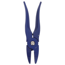Outil Poseur Étiquettes Oreilles Animaux Métal Bleu Agricole
