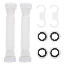 1Ensemble Flexible Tuyau Pour Évier En PVC Installation Facile