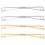 4Pièces Clips Métalliques Multicolores Pour Maintien De Cols Et Pulls 1