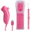 Mando a distancia Wii con Motion Plus rosa 1