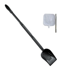 Akvarium grus sand spade med fiskenett – 2-pakning