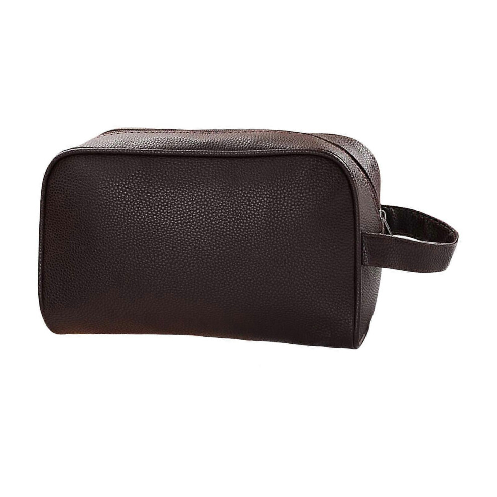 Toiletry Bag Cosmetic Organizer PU Leather Zipper Makeup Cosmetic Girls
