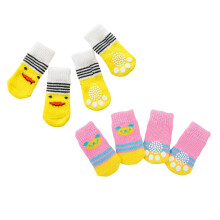 Hundesocken mit Silikonsohlen – 8-teiliges Set