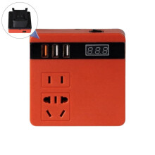 120W litiumbatteri-inverter 18–21V til 220V AC