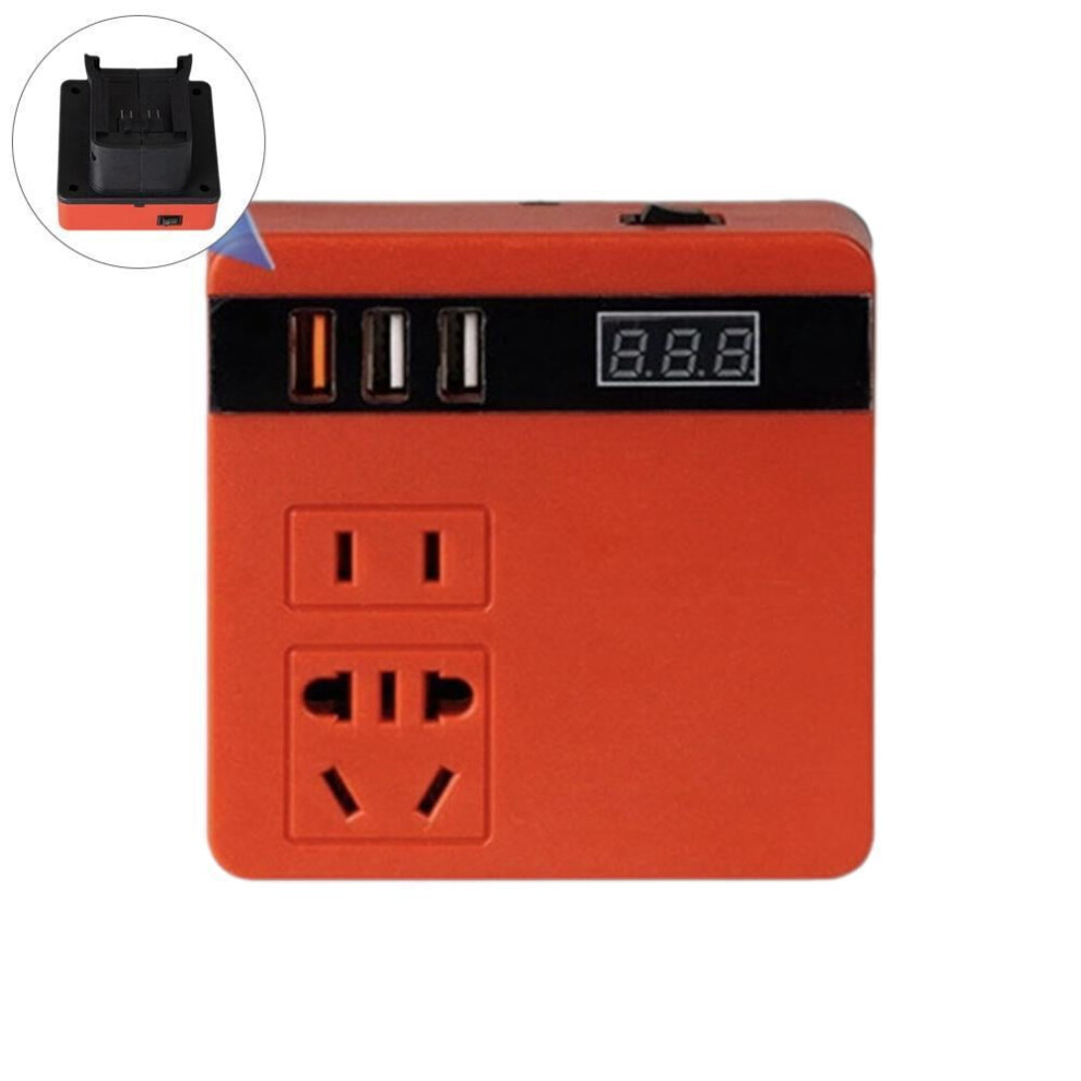 300W Power Inverter For 18V-21V Lithium Battery With Dual 913466945610