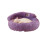 Cuccia per gatti viola per interni, morbida, portatile e resistente. 1