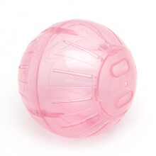 Cvičebná lopta pre škrečky 12 cm, priehľadný plast