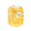 Gelbe winddichte Hundewinterjacke XL 1
