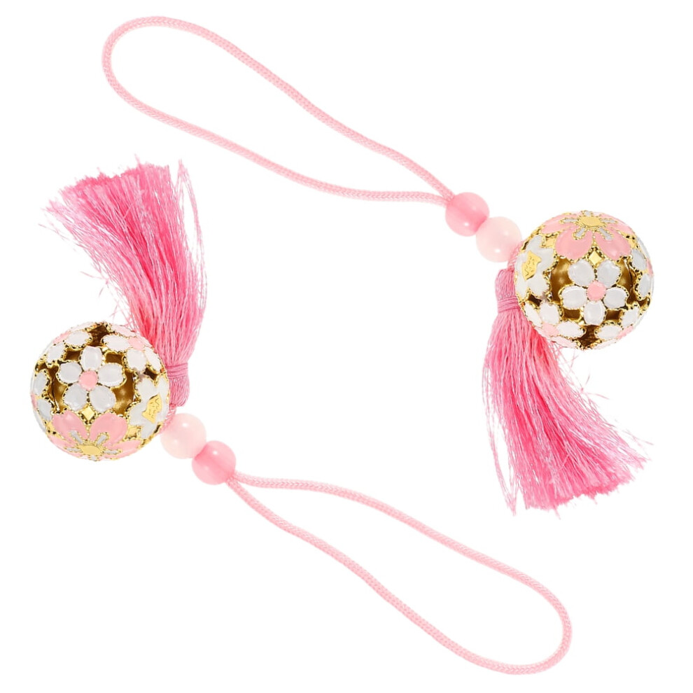 Japanese Cherry Blossom Bell Omamori Charm Copper 9450273268101