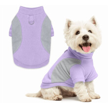 Paarse fleece hondentrui voor kleine tot middelgrote honden