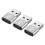 USB 3.0 - USB-C -sovitin – 3 kpl 1