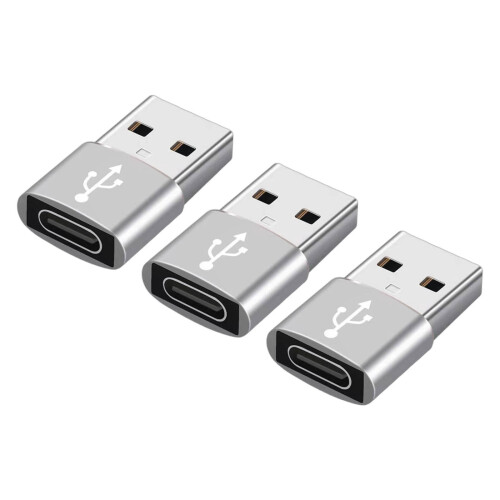USB 3.0 - USB-C -sovitin – 3 kpl