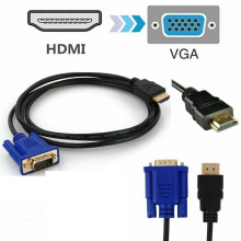 1,8 m HDMI naar VGA-kabel, vergulde connectoren