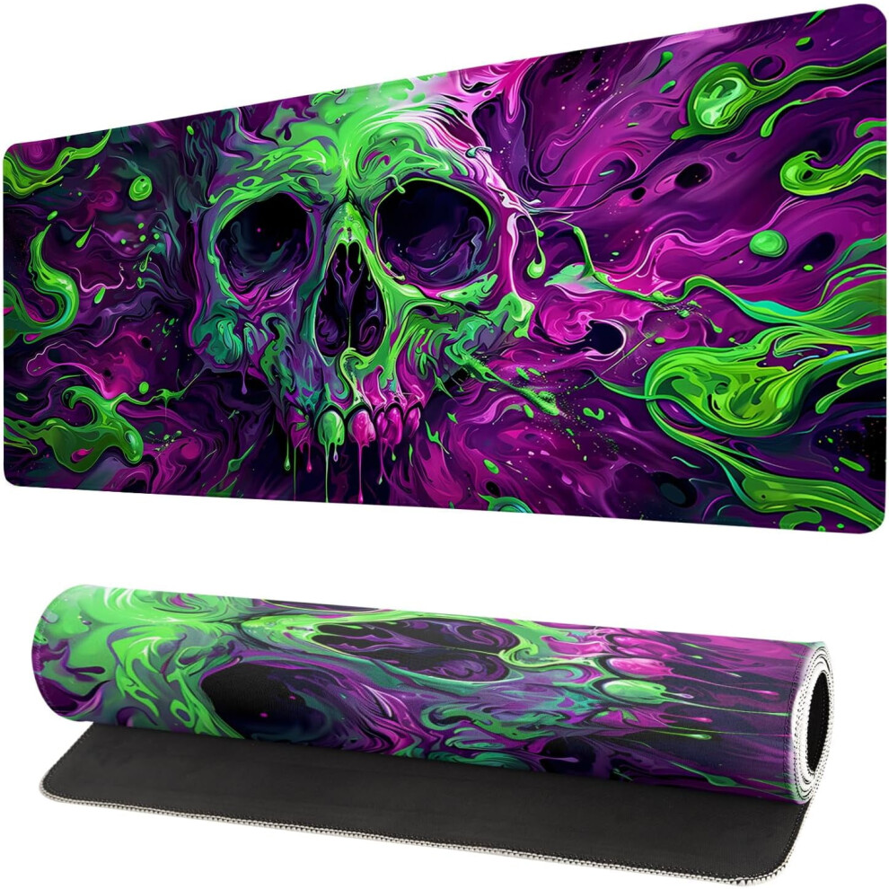 Gaming Mouse Pad 31.5 X 11.8 In Non-Slip Rubber Base 9450273269450