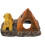 Pyramidformad harts akvariegrottedekor 1