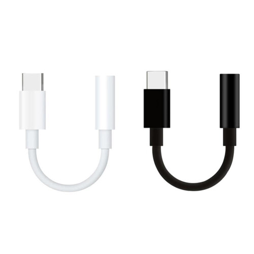 Adaptor pentru căști USB C la 3,5 mm, pachet de 5