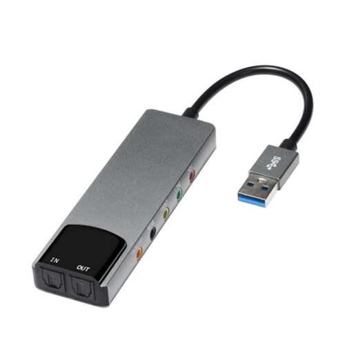 Κάρτα ήχου USB, εξωτερική θύρα ήχου 7.1 καναλιών