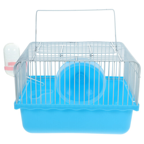 Blåt hamsterbur regndråber materiale multifunktionelt