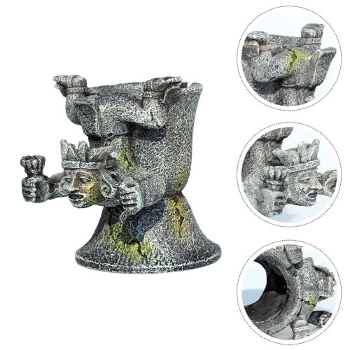 Hars Aquarium Landschap Decoratie Beeld