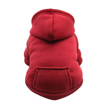 Sweat à capuche pour chien avec poche – Pull d'hiver chaud pour petits chiens