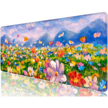 Stor skrivebordsmusemåtte 80x30 cm gummibase