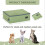 Portable Collapsible Cat Litter Box - Leak-Proof 1