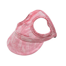 Cappellino da baseball invernale in pile per cani di piccola taglia con fori per le orecchie
