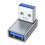 USB 3.0 90 kolenný adaptér A samec na C samica 1