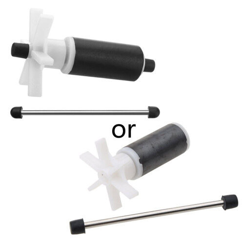 Rotor para bomba submersível com eixo e rolamento de 18 mm/19 mm