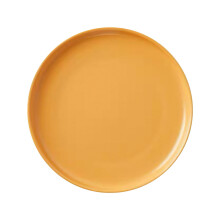 Zestaw 5 misek dla kota o niskim profilu, okrągłych, ceramicznych, żółtych
