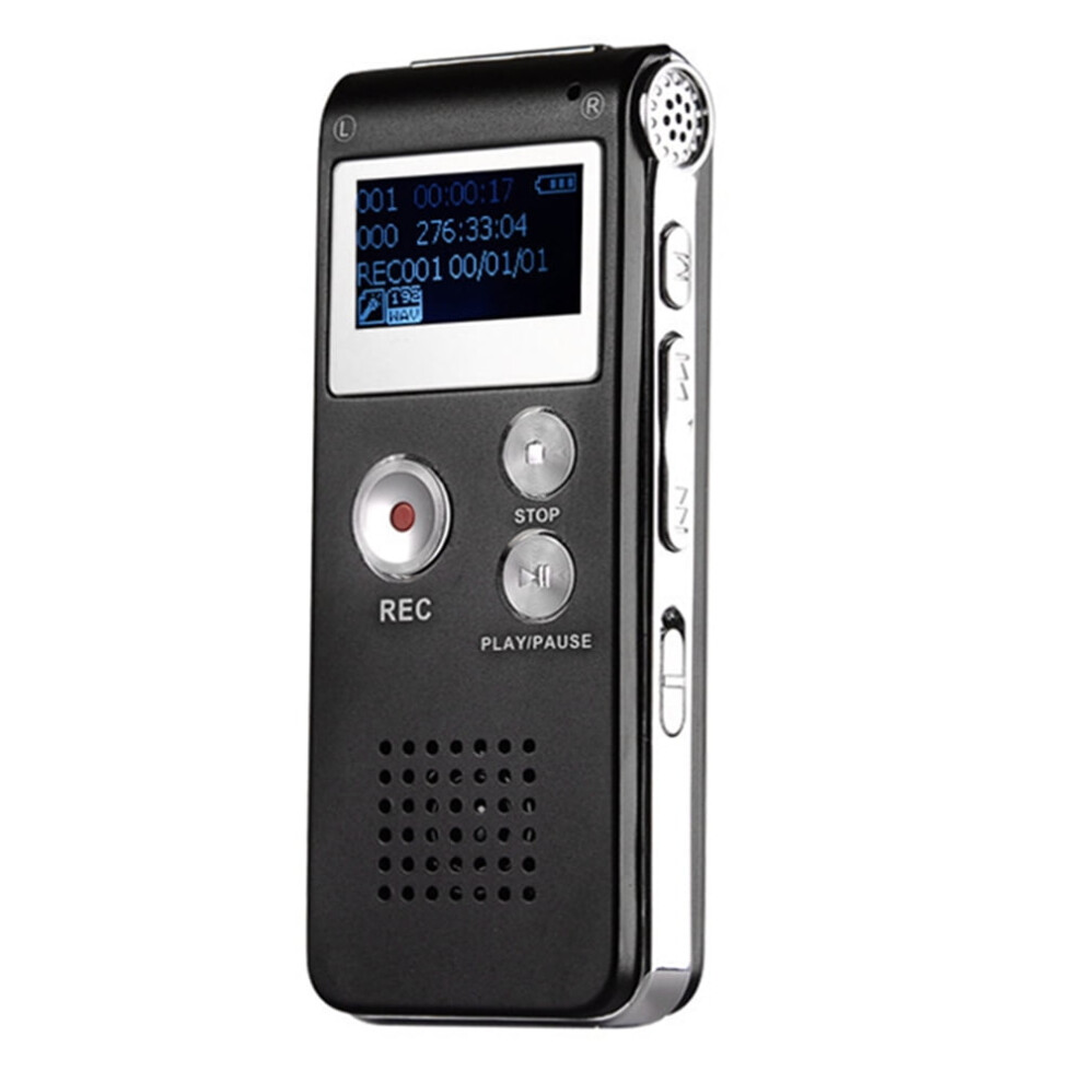 Digital Voice Recorder With 8Gb Storage And Built-In Speaker 9450273261072