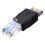 Προσαρμογέας Ethernet USB2.0 τύπου A, θηλυκό σε RJ45 αρσενικό 1