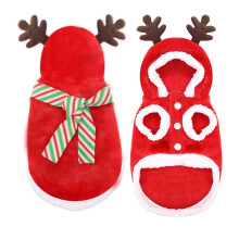 Kerstjurk voor honden, maat S tot M
